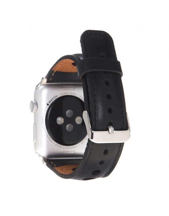 ÇOK SATAN Apple Watch Uyumlu Deri Kordon 42-44-45mm ARK RST1