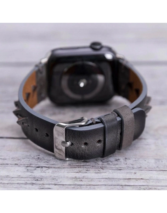 ÇOK SATAN Apple Watch Uyumlu Deri Kordon 42-44-45mm Boras VS4EF