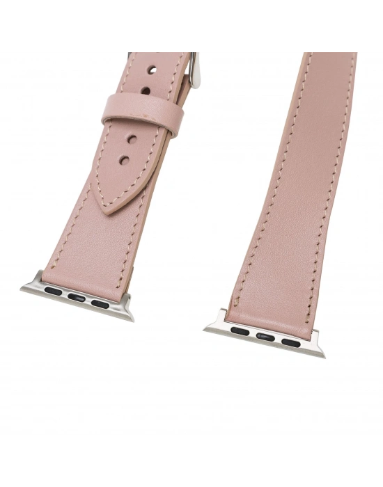 ÇOK SATAN Apple Watch Uyumlu Deri Kordon 42-44-45mm DT NU2