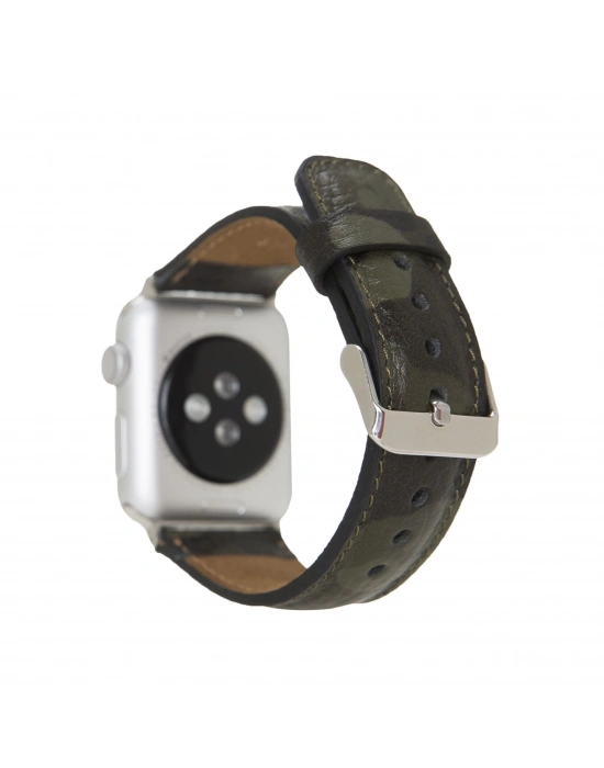 ÇOK SATAN Apple Watch Uyumlu Deri Kordon 42-44-45mm KF04N