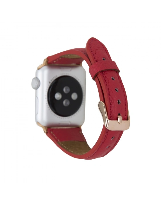 ÇOK SATAN Apple Watch Uyumlu Deri Kordon 42-44-45mm Slim ERC2