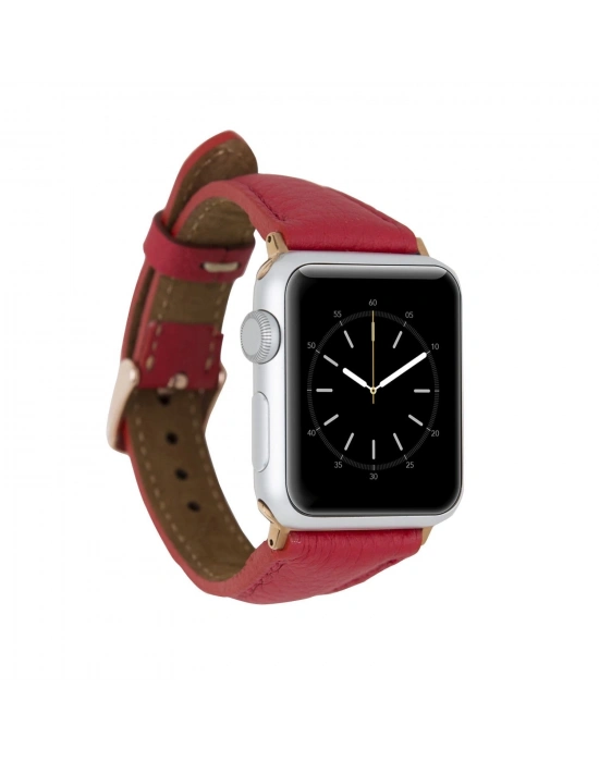ÇOK SATAN Apple Watch Uyumlu Deri Kordon 42-44-45mm Slim ERC2