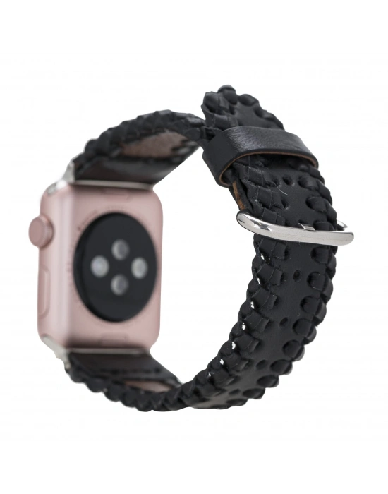 ÇOK SATAN Apple Watch Uyumlu Deri Kordon 42-44-45mm SM43 RST1
