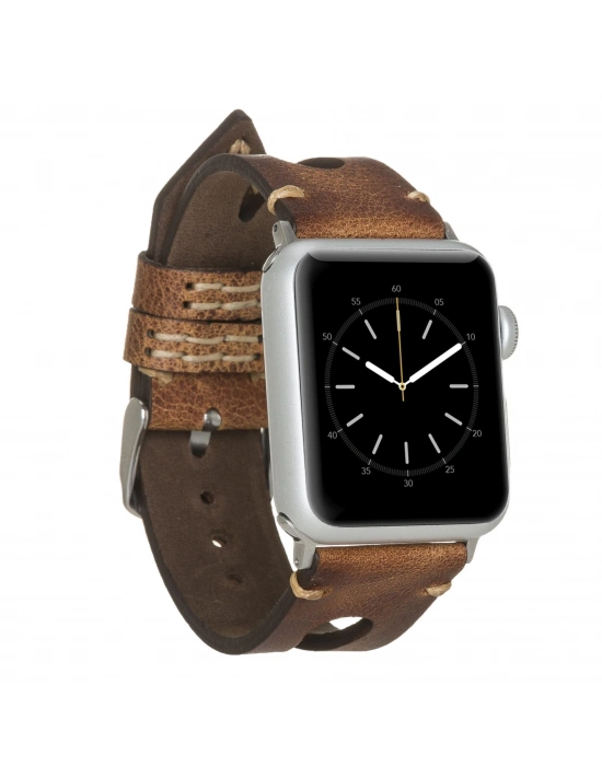 ÇOK SATAN Apple Watch Uyumlu Deri Kordon BA2 42-44-45mm TN11EF