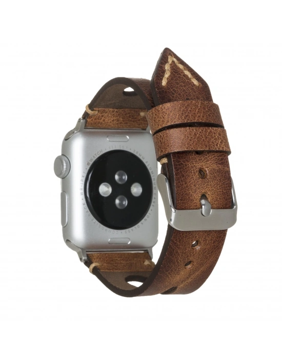 ÇOK SATAN Apple Watch Uyumlu Deri Kordon BA2 42-44-45mm TN11EF