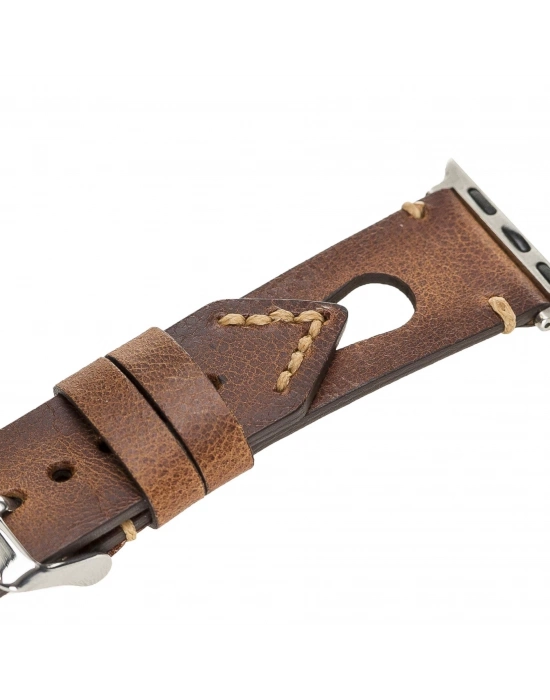 ÇOK SATAN Apple Watch Uyumlu Deri Kordon BA2 42-44-45mm TN11EF