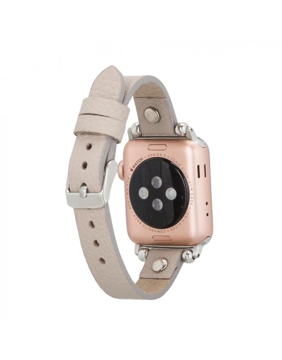 ÇOK SATAN Apple Watch Uyumlu Deri Kordon Visby 38-40-41mm ERC3