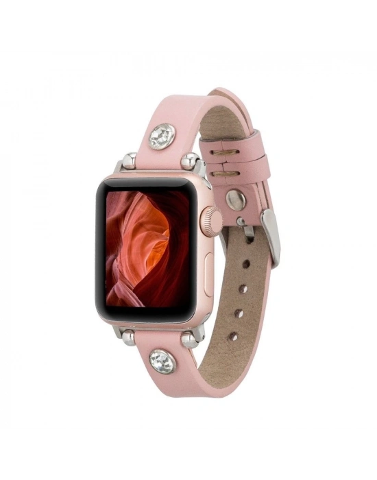 ÇOK SATAN Apple Watch Uyumlu Deri Kordon Visby 38-40-41mm NU2