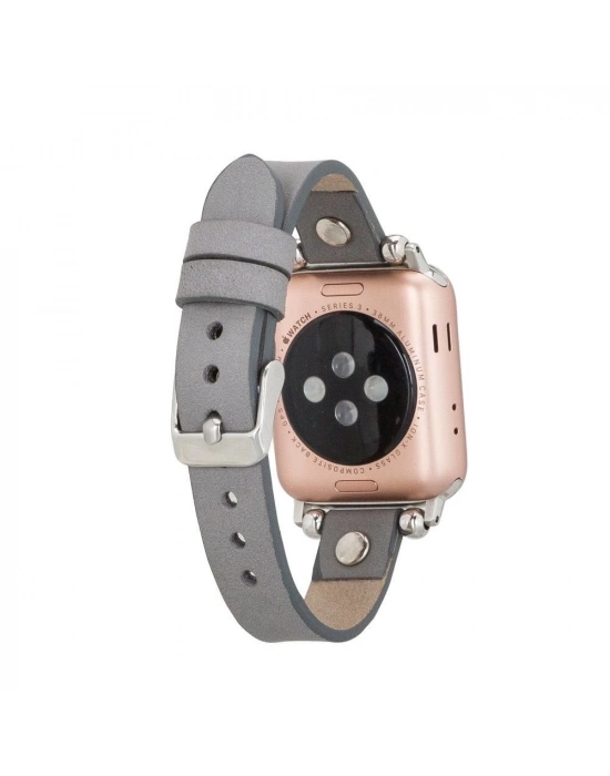 ÇOK SATAN Apple Watch Uyumlu Deri Kordon Visby 38-40-41mm RST9