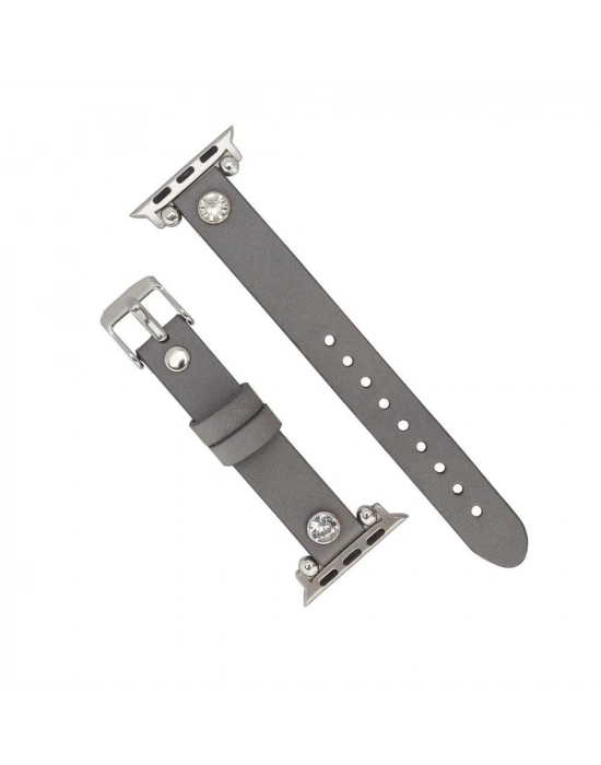 ÇOK SATAN Apple Watch Uyumlu Deri Kordon Visby 38-40-41mm RST9