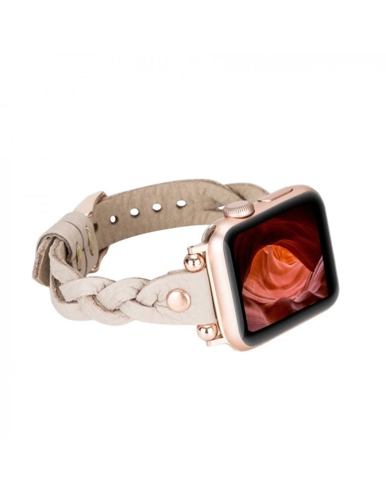 ÇOK SATAN Apple Watch Uyumlu Deri Kordon Wanda 38-40-41mm RT ERC3