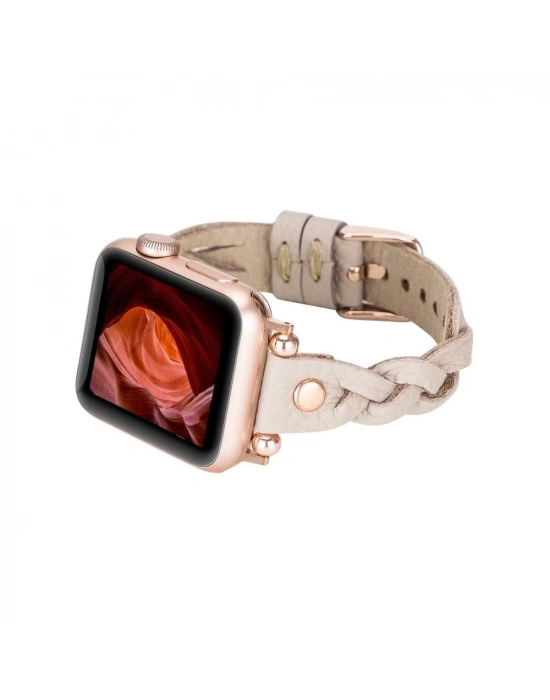 ÇOK SATAN Apple Watch Uyumlu Deri Kordon Wanda 38-40-41mm RT ERC3