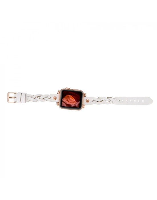 ÇOK SATAN Apple Watch Uyumlu Deri Kordon Wanda 38-40-41mm RT F3