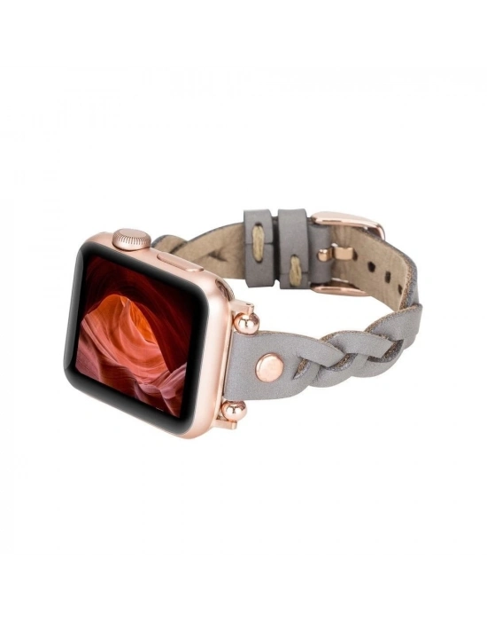 ÇOK SATAN Apple Watch Uyumlu Deri Kordon Wanda 38-40-41mm RT RST9