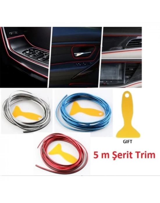 ÇOK SATAN Araba Dekorasyon 5 Metre Şerit Trim