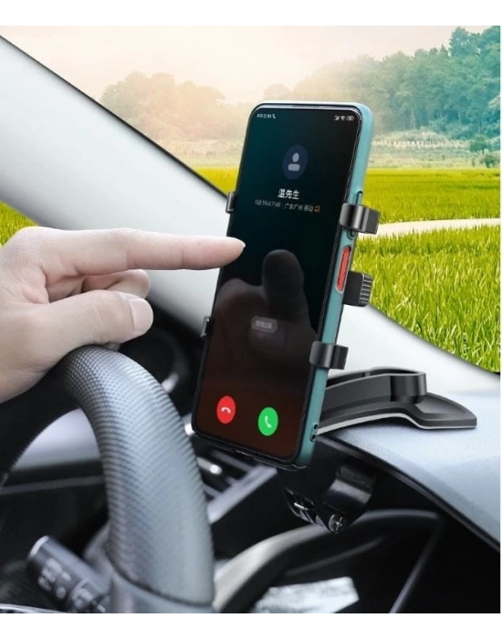 ÇOK SATAN Araba Gösterge Üstüne Takılan 360 Oynar Başlıklı Telefon Tutucu