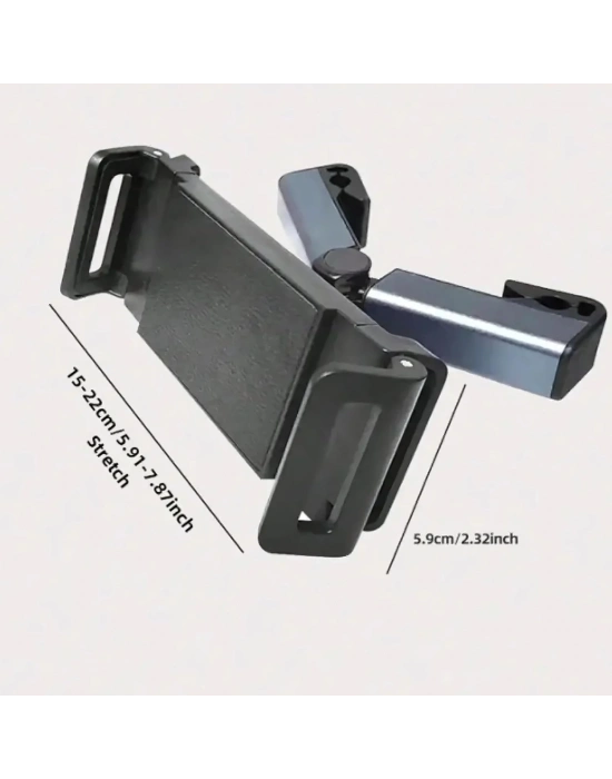 ÇOK SATAN Araç Koltuk Arkası Tablet Tutucu, Telefon Tutucu, Tablet/telefon Tutucu, 360° İpad Pro 12.9 Mini Air, Galaxy Tab A A7 S7, Switch, Surface, 4,7-12,9 İnch İle Uyumlu