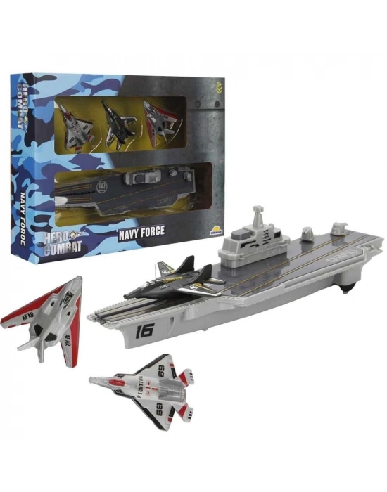 ÇOK SATAN ASKER OYUN SET JET/UÇAK GEMİSİ 4PRÇ