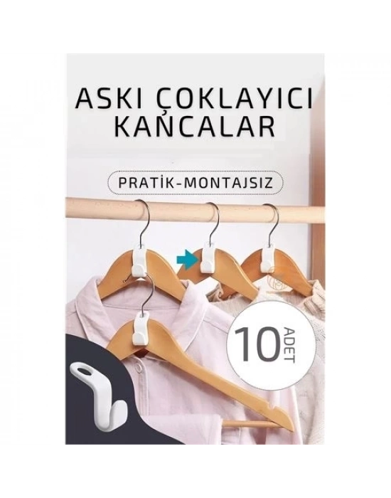 ÇOK SATAN Askı Çoklayıcı Kanca 10 ADET