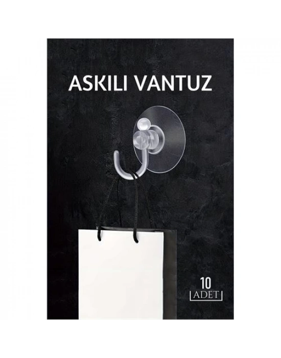 ÇOK SATAN Askılı Vantuz 10 ADET