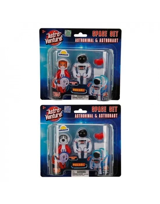 ÇOK SATAN Astro Venture Space Set: Astronimals & Astronaut