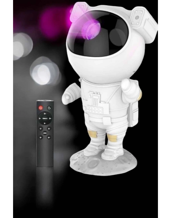 ÇOK SATAN Astronot Bluetooth Hoparlör Gökyüzü Projektör Gece Lambası