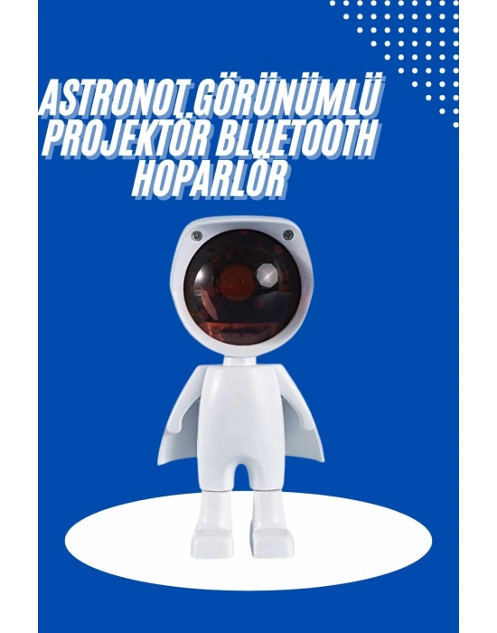 ÇOK SATAN Astronot Işık Projektörü Gökkuşağı Projeksiyon Gece Lambası Hediyelik