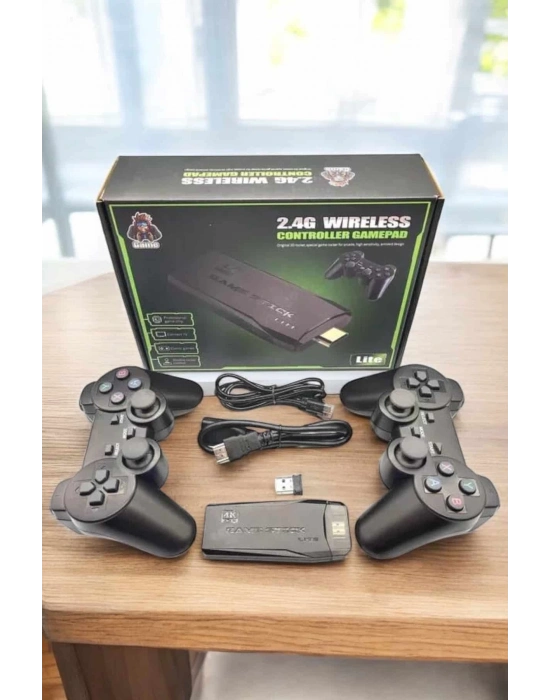 ÇOK SATAN Atari Oyun Konsolu 2000 Oyunlu Game Stick 2.4G Wireless