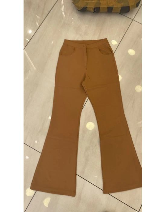 Atlas palazzo pantolon kamel