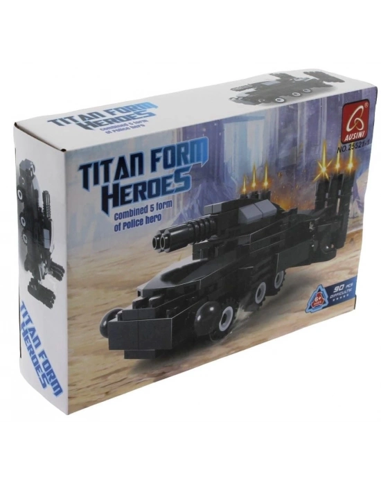 ÇOK SATAN Ausini 90 Parça Titan Polis Lazer Panzer 25521-1