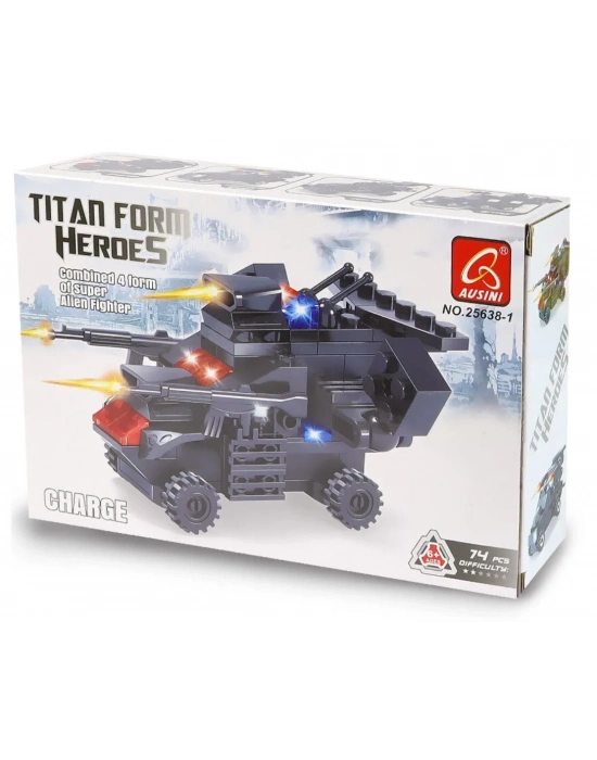 ÇOK SATAN Ausini Titan Form Heroes-1 Charge 74 Parça