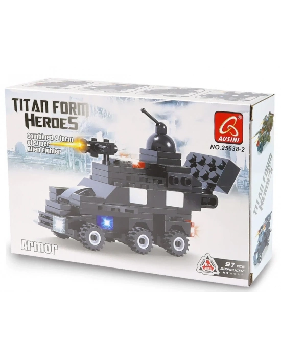 ÇOK SATAN Ausini Titan Form Heroes-2 Armor 97 Parça