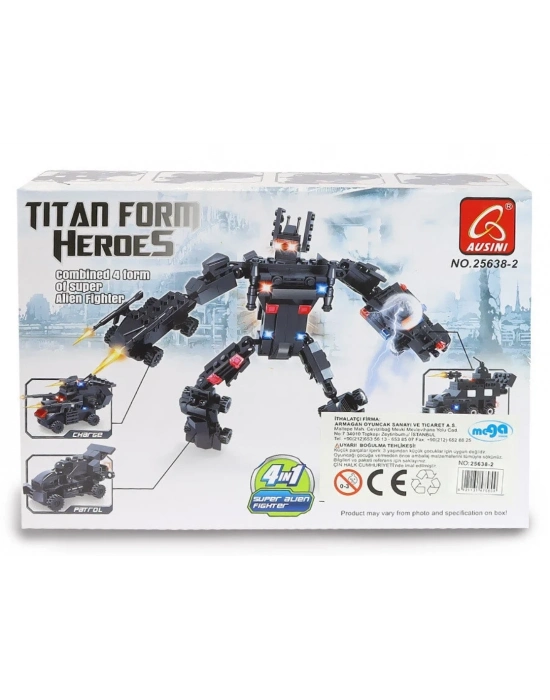 ÇOK SATAN Ausini Titan Form Heroes-2 Armor 97 Parça