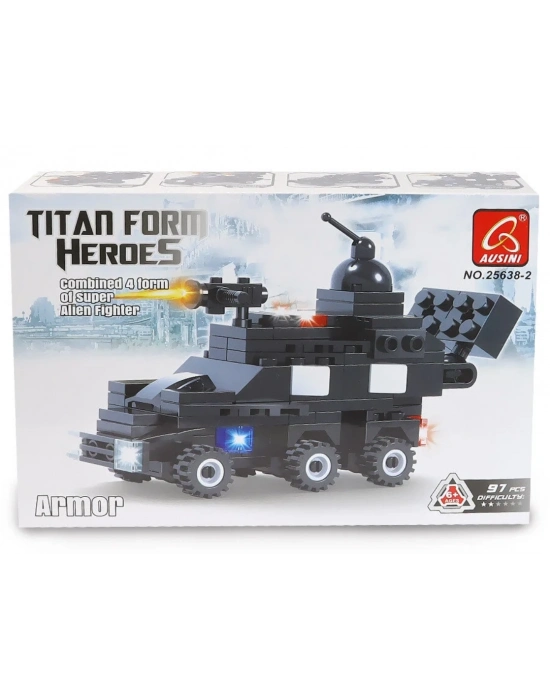 ÇOK SATAN Ausini Titan Form Heroes-2 Armor 97 Parça