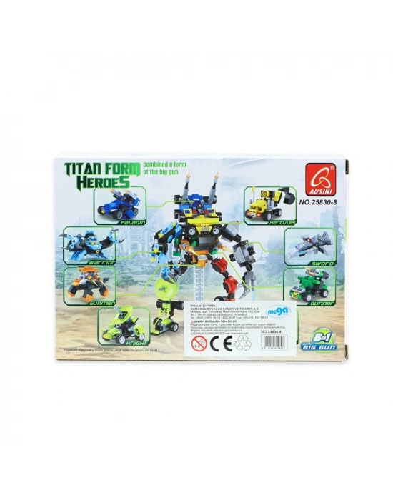 ÇOK SATAN Ausini Titan Heroes Hnight-8 90 Parça