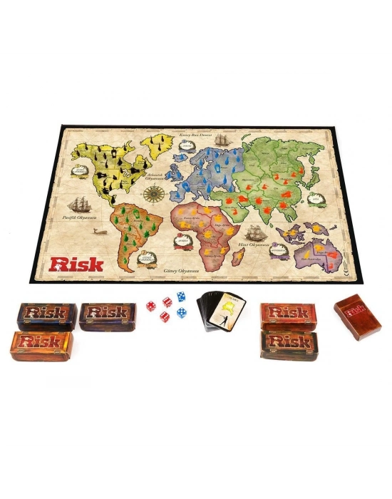 ÇOK SATAN B7404 Hasbro Gaming - Risk +10 yaş