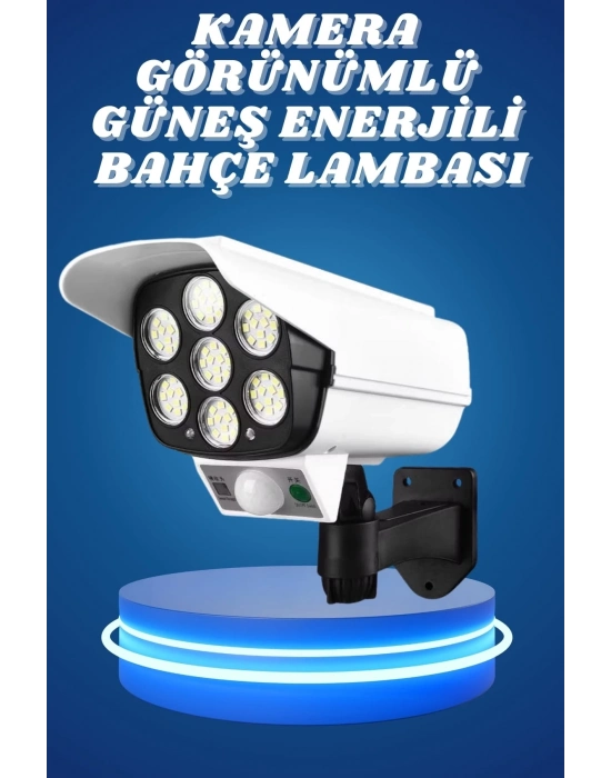 ÇOK SATAN Bahçe Aydınlatması Hareket Sensörlü Led Aydınlatma Kamera Görünümlü