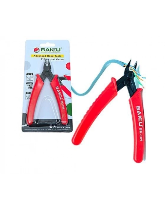 ® Baku BK 109 Mini Yan Keski 125 mm Eğri Uçlu
