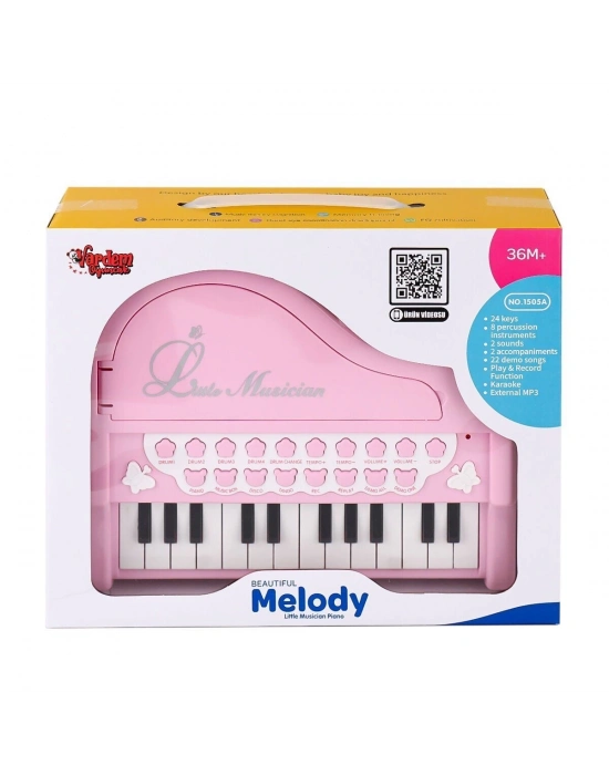 ÇOK SATAN BAO-1505A Mikrofonlu Mini Piano 24 Tuş MP3 Çalar