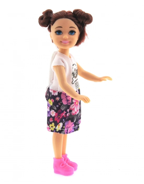 ÇOK SATAN Baonier Çiçek Etekli 14 cm Sarışın Tekli Kız Bebek
