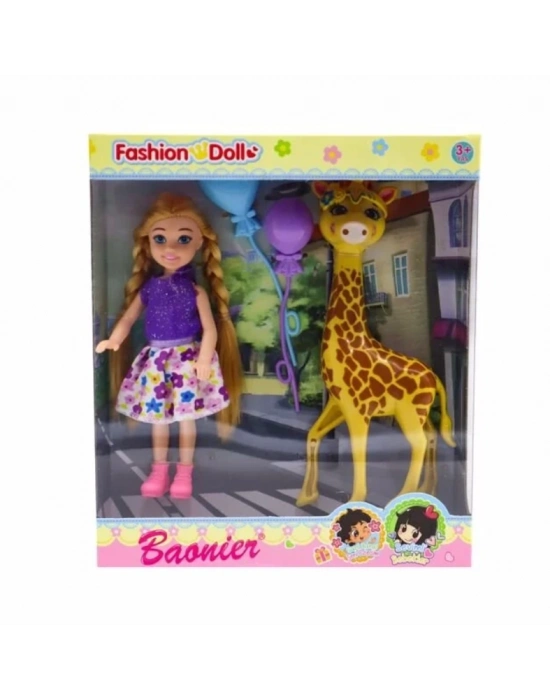 ÇOK SATAN Baonier Zürafalı Mini Kız Bebek