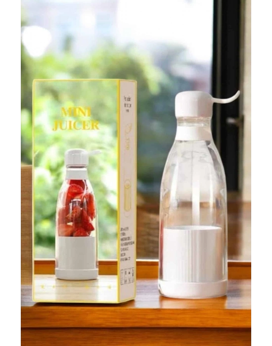 ÇOK SATAN Bardak Blender Smoothie Meyve Sıkacağı Şarjlı Cam Taşınabilir