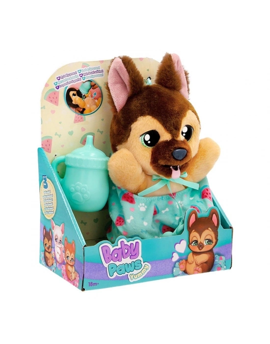 ÇOK SATAN BAW03200 Baby Paws Yummy German Shepherd 18 cm Peluş