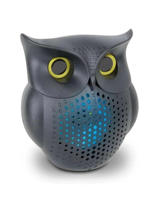 ÇOK SATAN Baykuş Görünümlü Işıklı Bluetooth Speaker Bluetooth Hoparlör