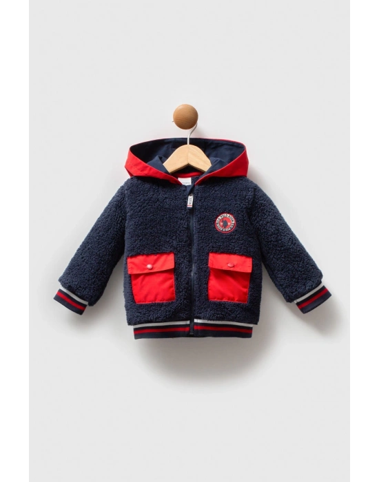 ÇOK SATAN Bebek Mont USB2538 Lacivert