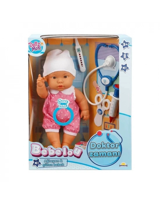 ÇOK SATAN Bebelou Doktor Zamanı Sesli Bebek
