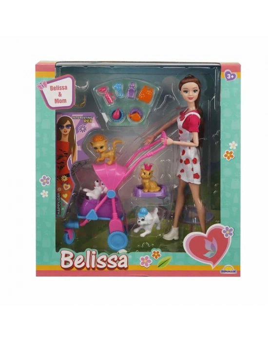 ÇOK SATAN Belissanın Annesi ve Sevimli Dostlar Manken Bebek