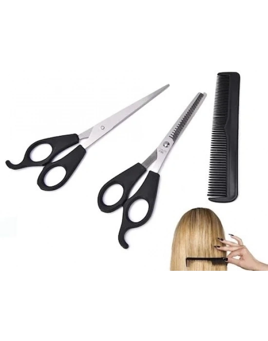 ÇOK SATAN Berber - Kuaför Traş Seti ( 3 Parça Özel Set )