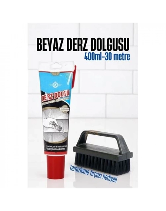Beyaz Derz Dolgu Macunu Fayans Arası Temizlik ve Yenileme Çözümü 30 Metre  721594