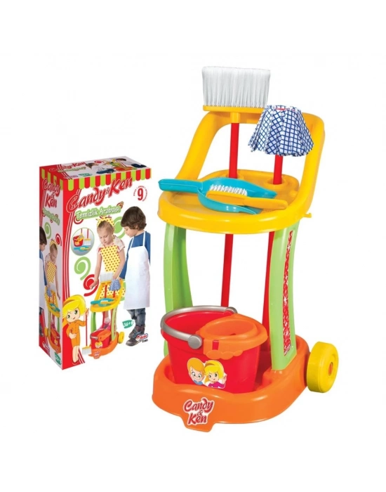 ® 01965  Candy Temizlik Arabası
